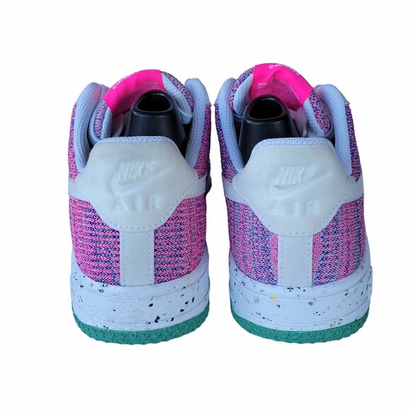 ⭐Nike AF 1 Crater Flyknit  Mens Shoes Fuchsia Glow 2020 Sz 6 Rare DC7273-500 New - Picture 4 of 11